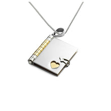 Carica l'immagine nel visualizzatore di Gallery, Libro in Acciaio Anallergico Incisione Gratuita