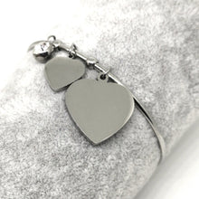 Carica l'immagine nel visualizzatore di Gallery, Bracciale Circle-Love Acciaio