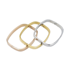 Laden Sie das Bild in den Galerie-Viewer hoch, Stiff Steel Armband Silber / Gold / Rose