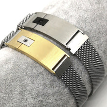 Carica l'immagine nel visualizzatore di Gallery, Bracciale Steel-Mesh NASCITA Acciaio