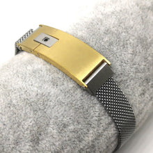 Carica l'immagine nel visualizzatore di Gallery, Bracciale Steel-Mesh NASCITA Acciaio