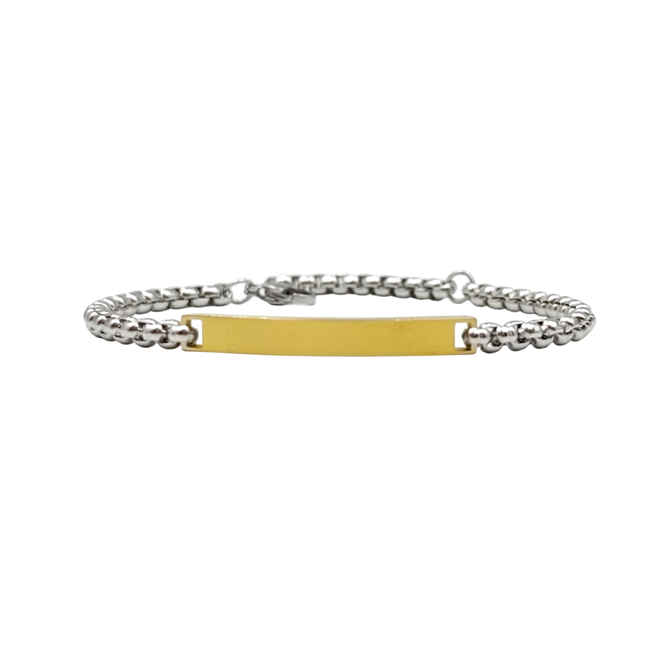 Bracciale Grumetta in Acciaio Personalizzato