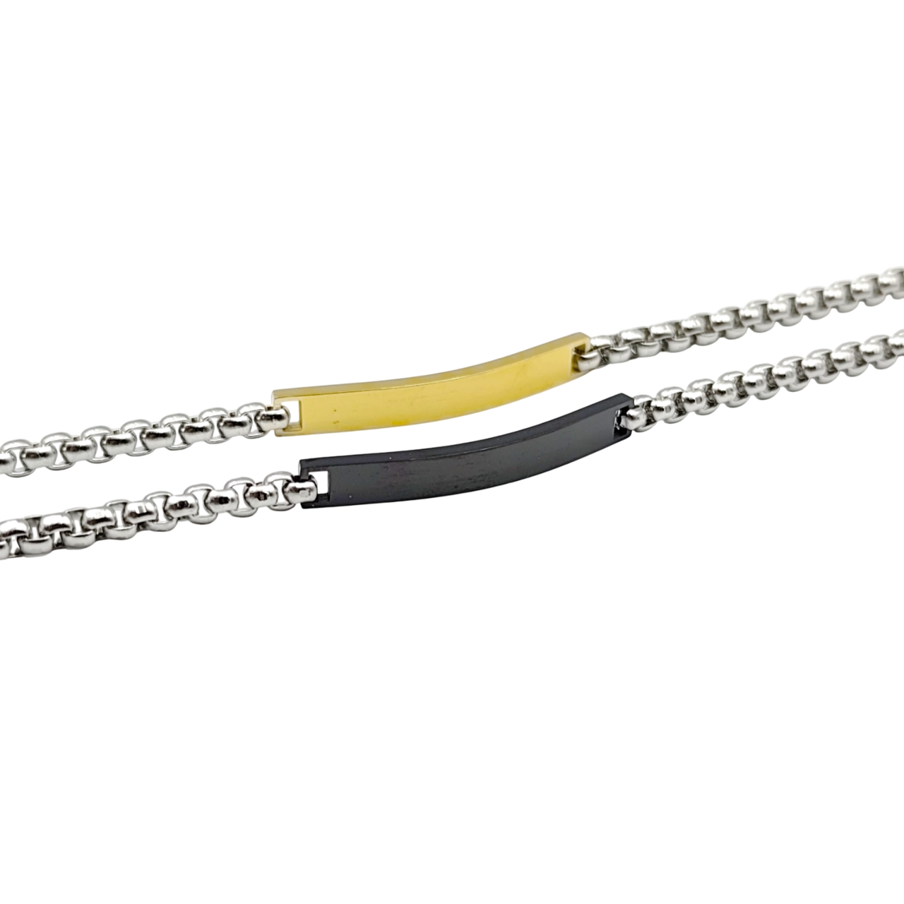 Bracciale Grumetta in Acciaio Personalizzato