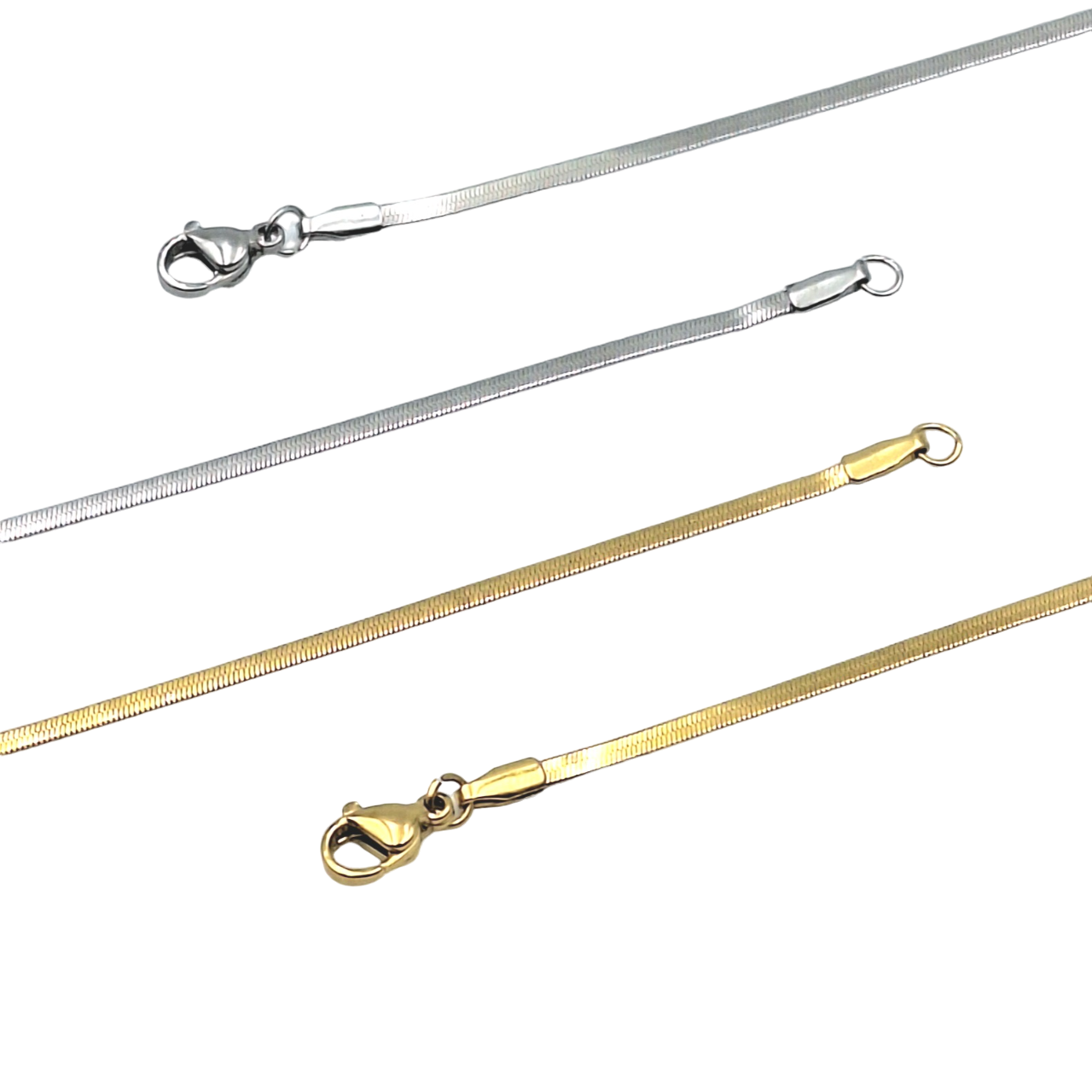 Collana Cuore Snake piatto - Incisione Gratuita - Madrina Comunione Cresima Battesimo