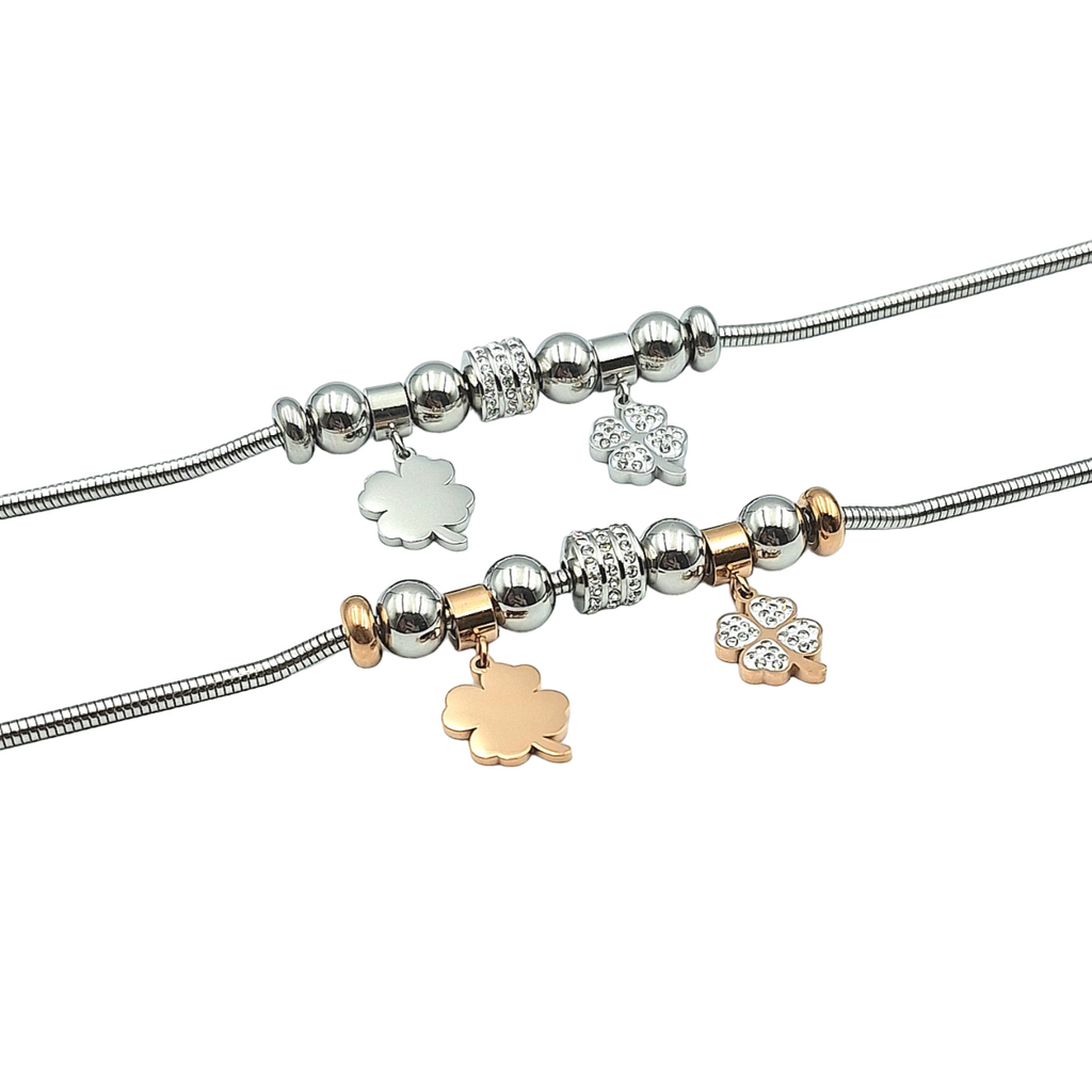 Bracciale Charms Fortuna e Amore - Incisione Gratuita