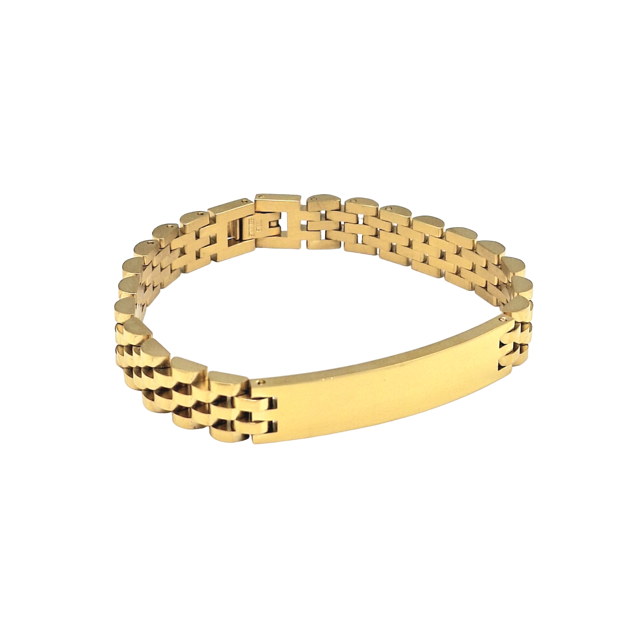 Bracciale Elegance Diamantato NASCITA da 1 a 3 Bimbi Acciaio Argento o Acciaio Oro