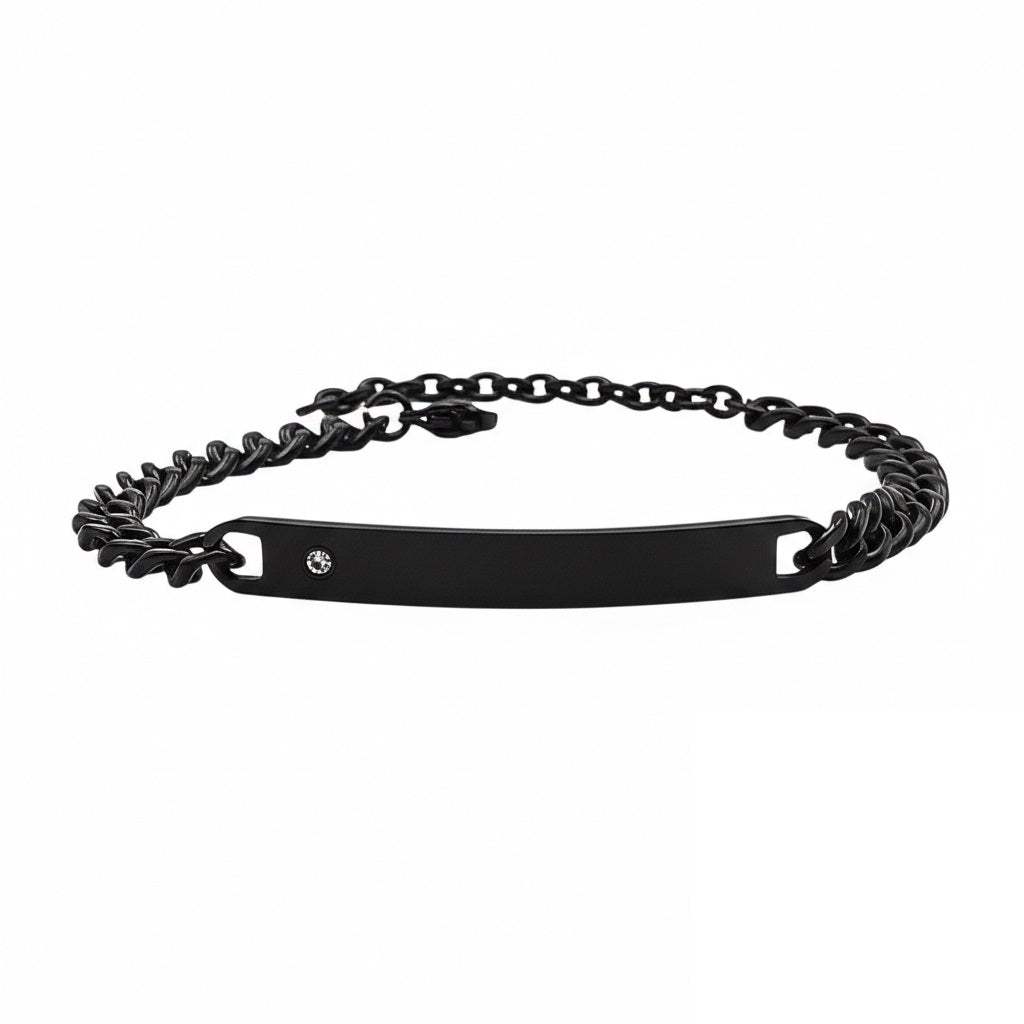 Bracciale Zirconato Acciaio Personalizzato
