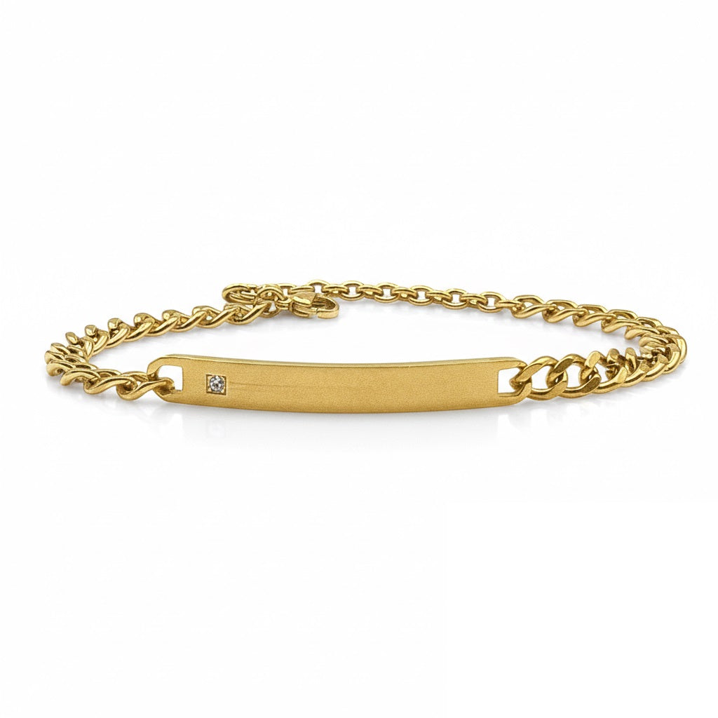 Bracciale Zirconato Acciaio Personalizzato