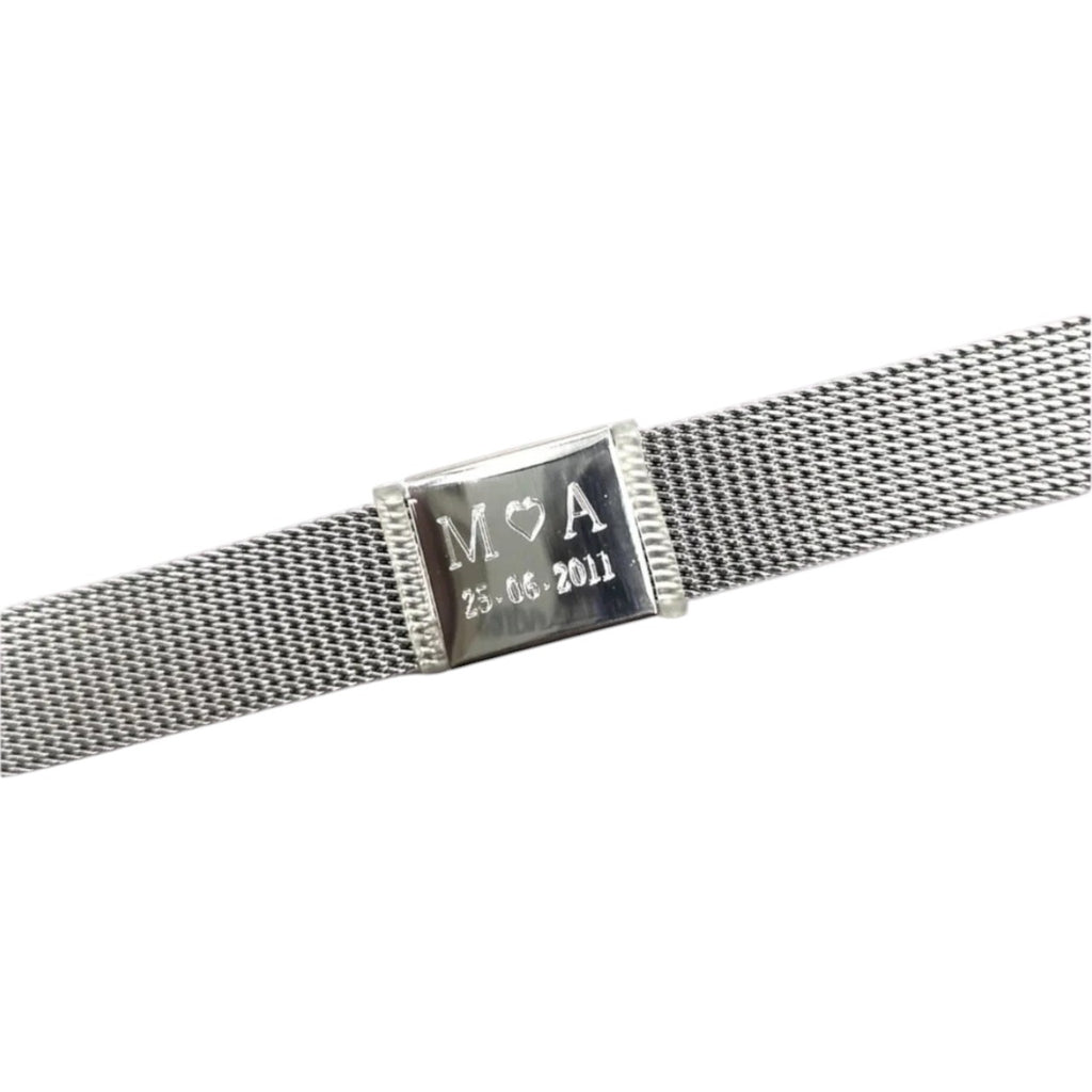 Bracciale Maglia Milano Uomo/Donna Acciaio