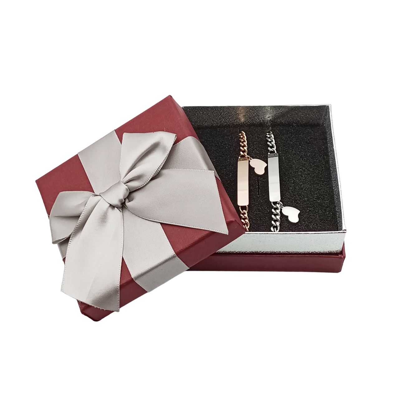 Coppia bracciali Nascita da 1 a 2 Bimbi Acciaio