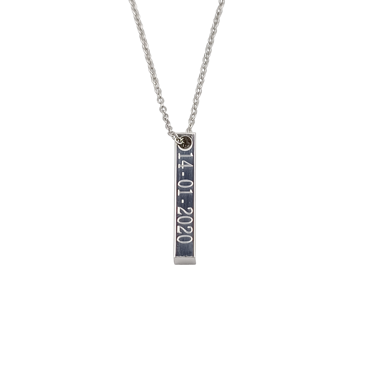 Collana Pendi Nascita Acciaio