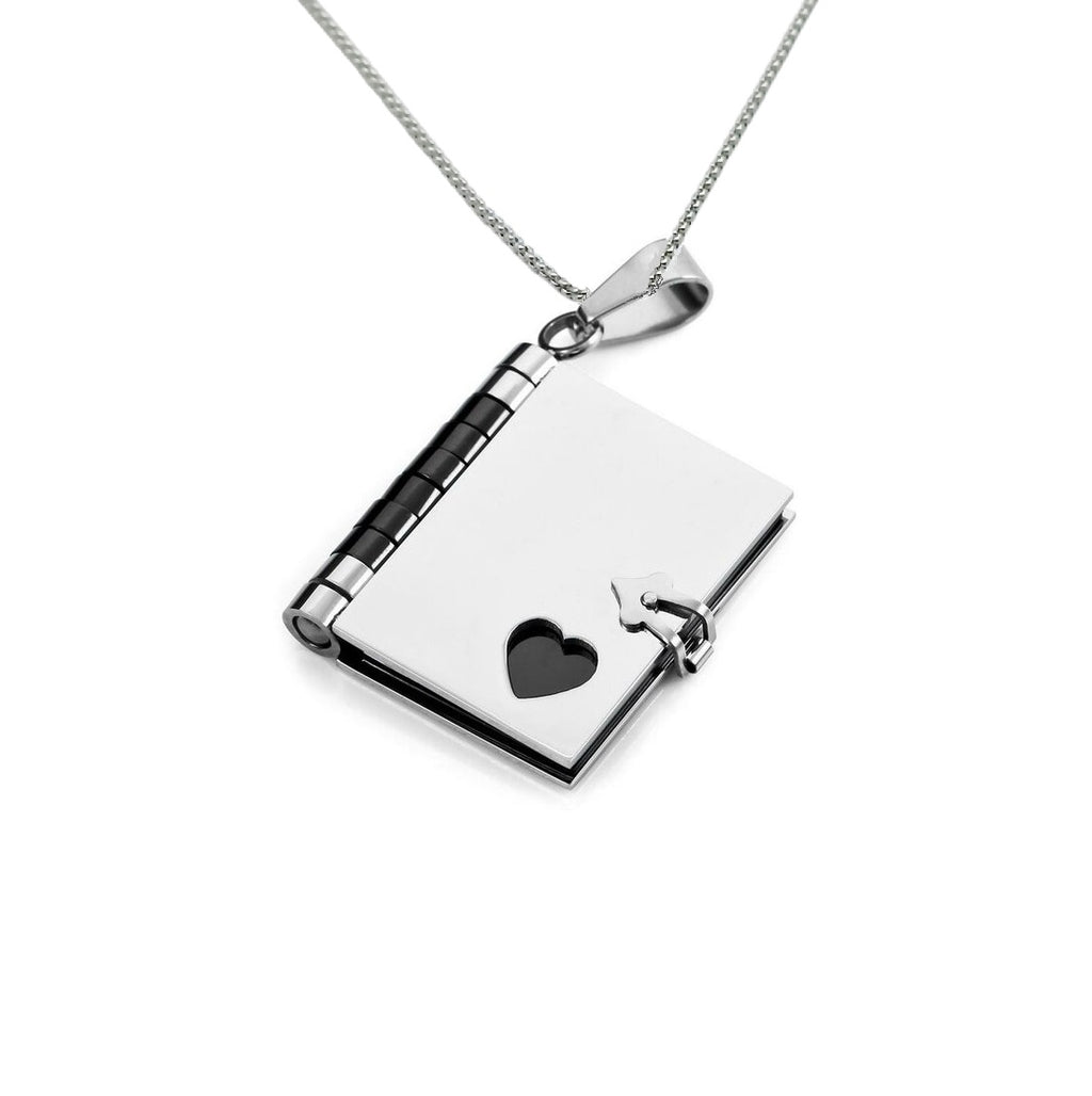 Libro in Acciaio Anallergico Incisione Gratuita