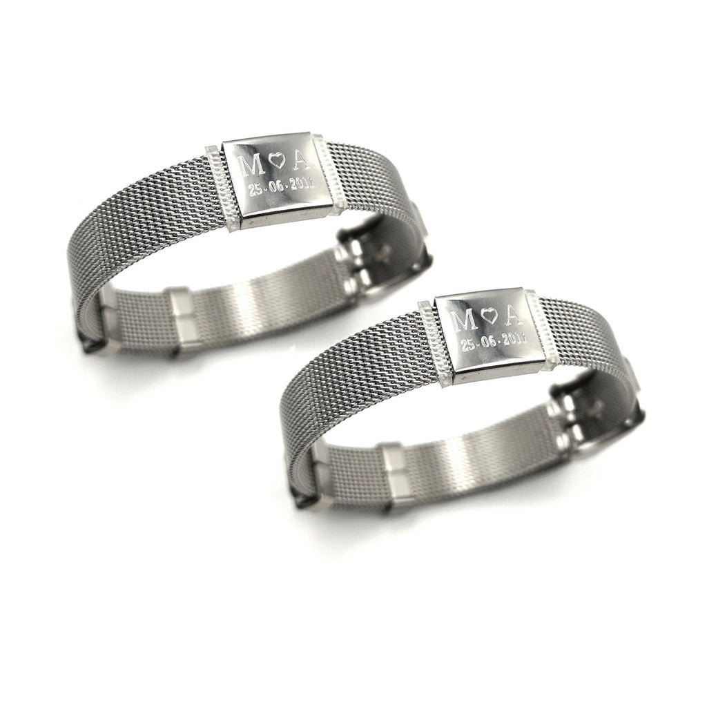 Bracciale Maglia Milano Uomo/Donna Acciaio