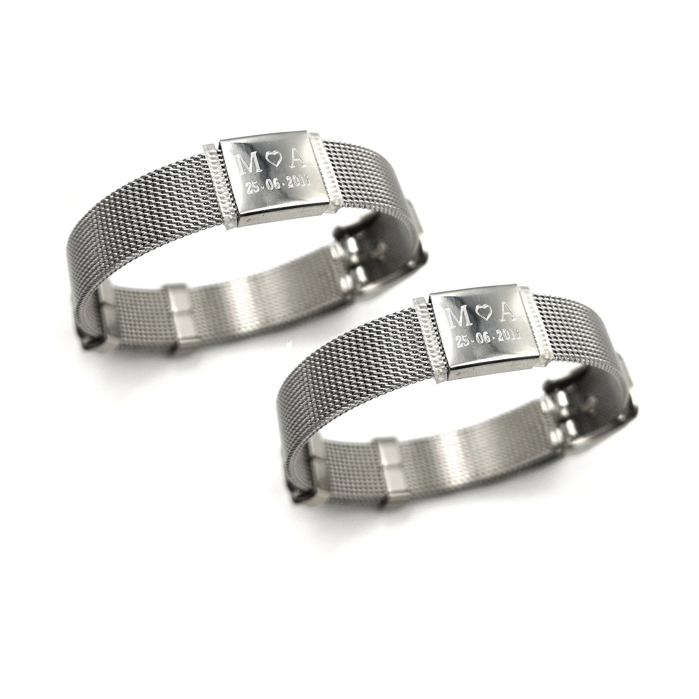 Bracciale Maglia Milano Uomo/Donna Acciaio