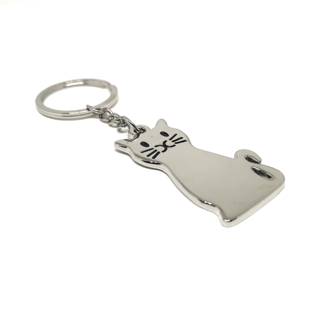 Portachiavi Cat Incisione Personalizzata