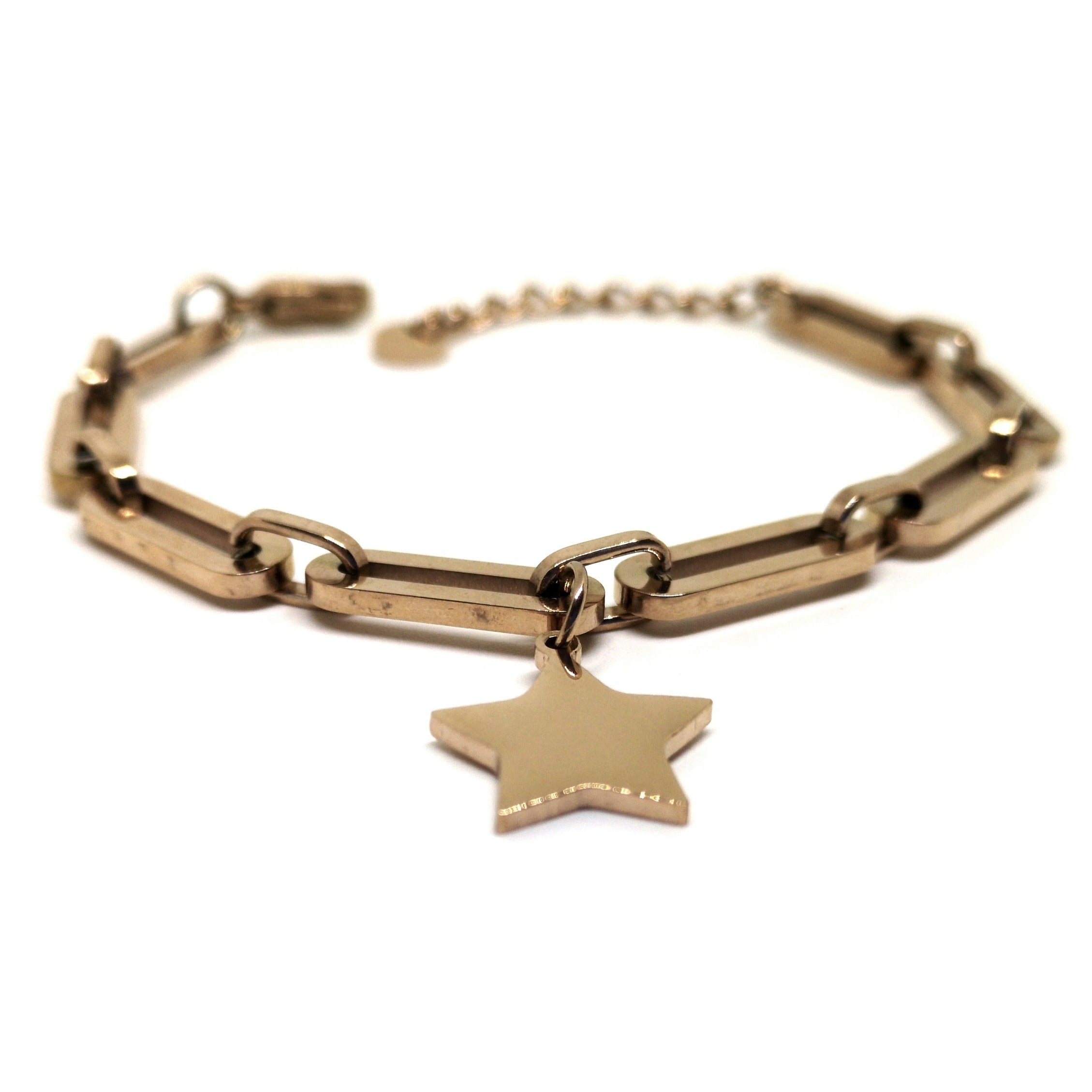 Bracciale Lady-Star Acciaio Oro Rosa