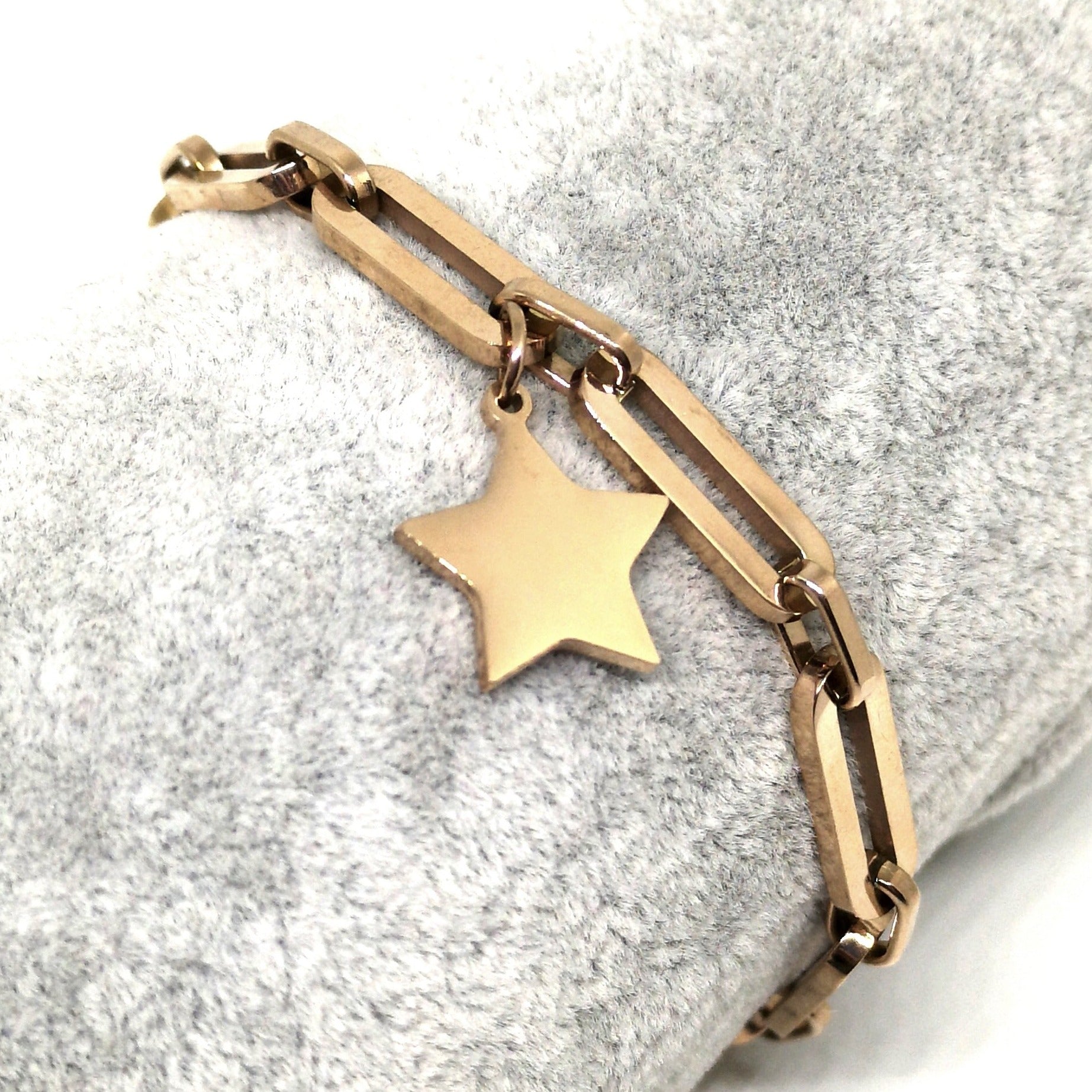 Bracciale Lady-Star Acciaio Oro Rosa