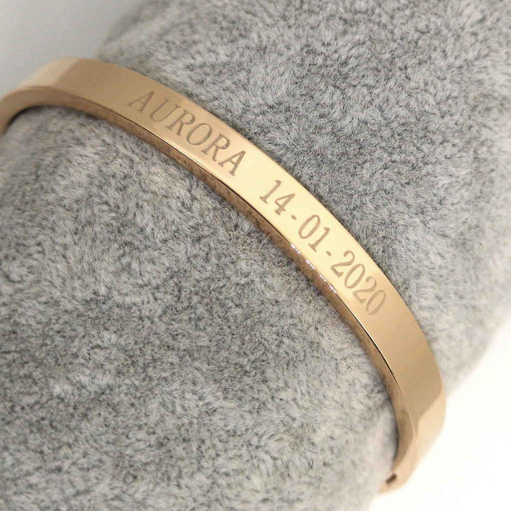 Bracciale Stiff Acciaio Silver/Gold/Rose