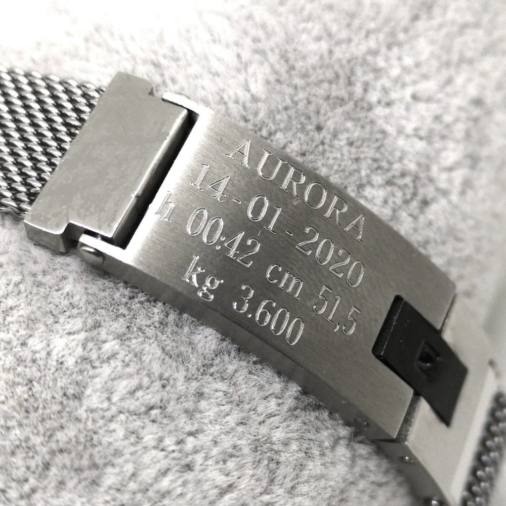 Bracciale Steel-Mesh NASCITA Acciaio