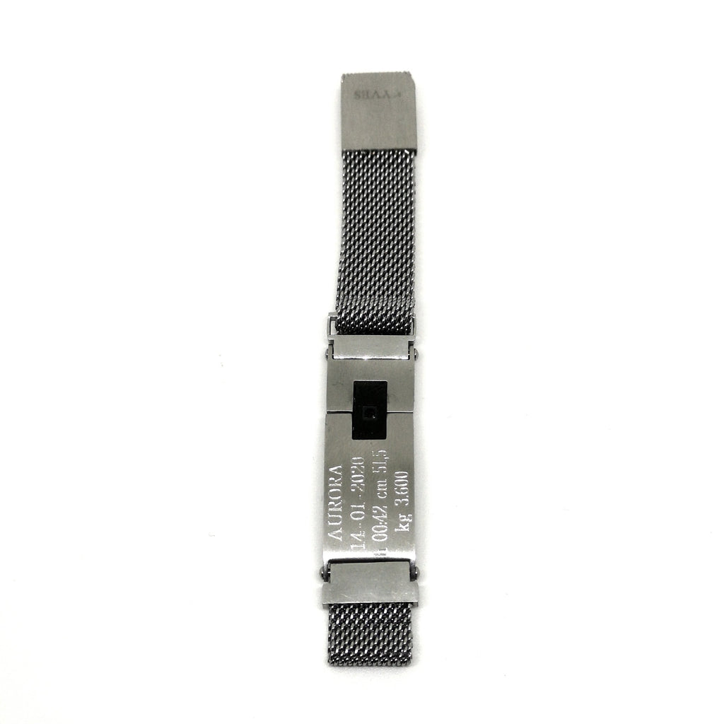 Bracciale Steel-Mesh NASCITA Acciaio