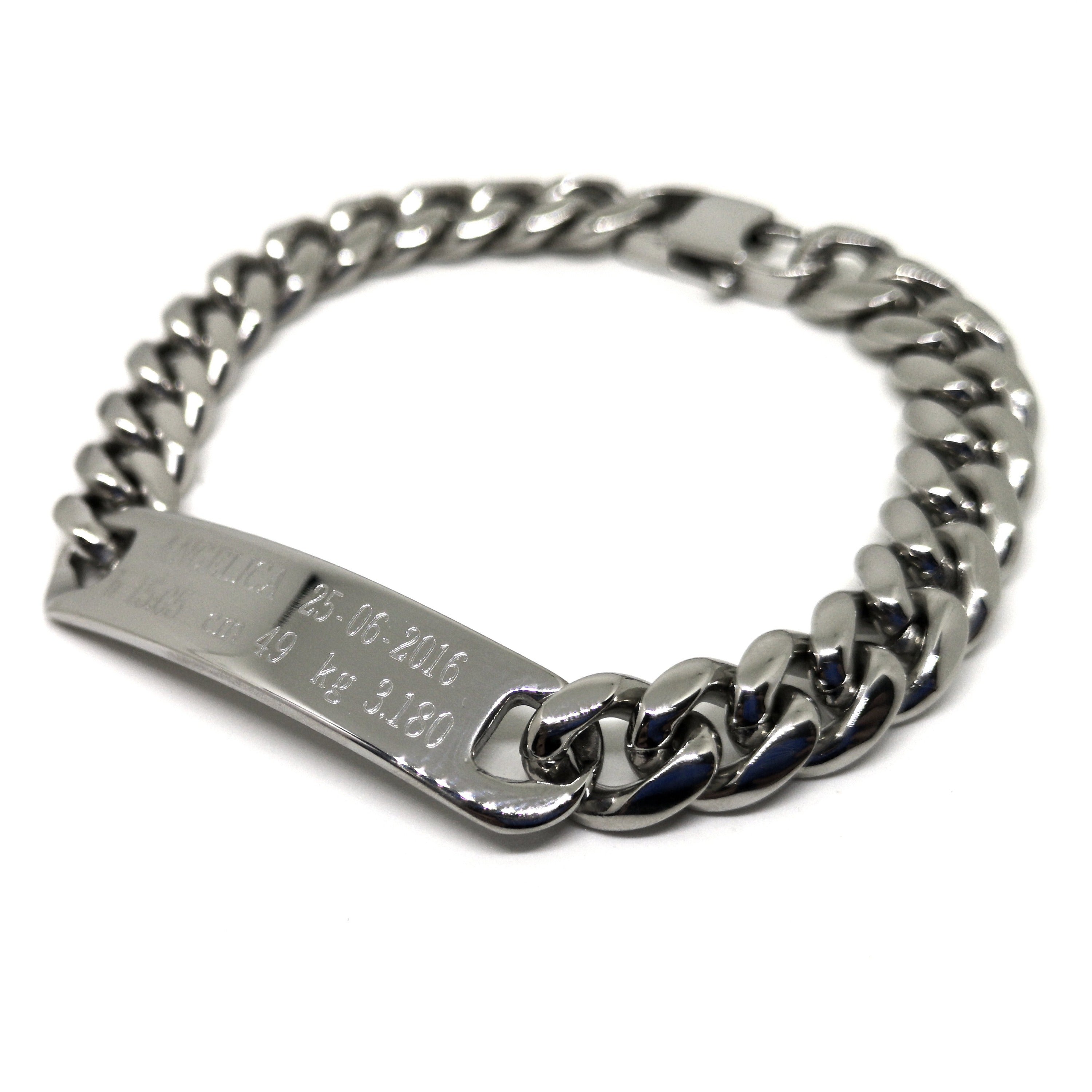 Bracciale Fortress NASCITA Acciaio