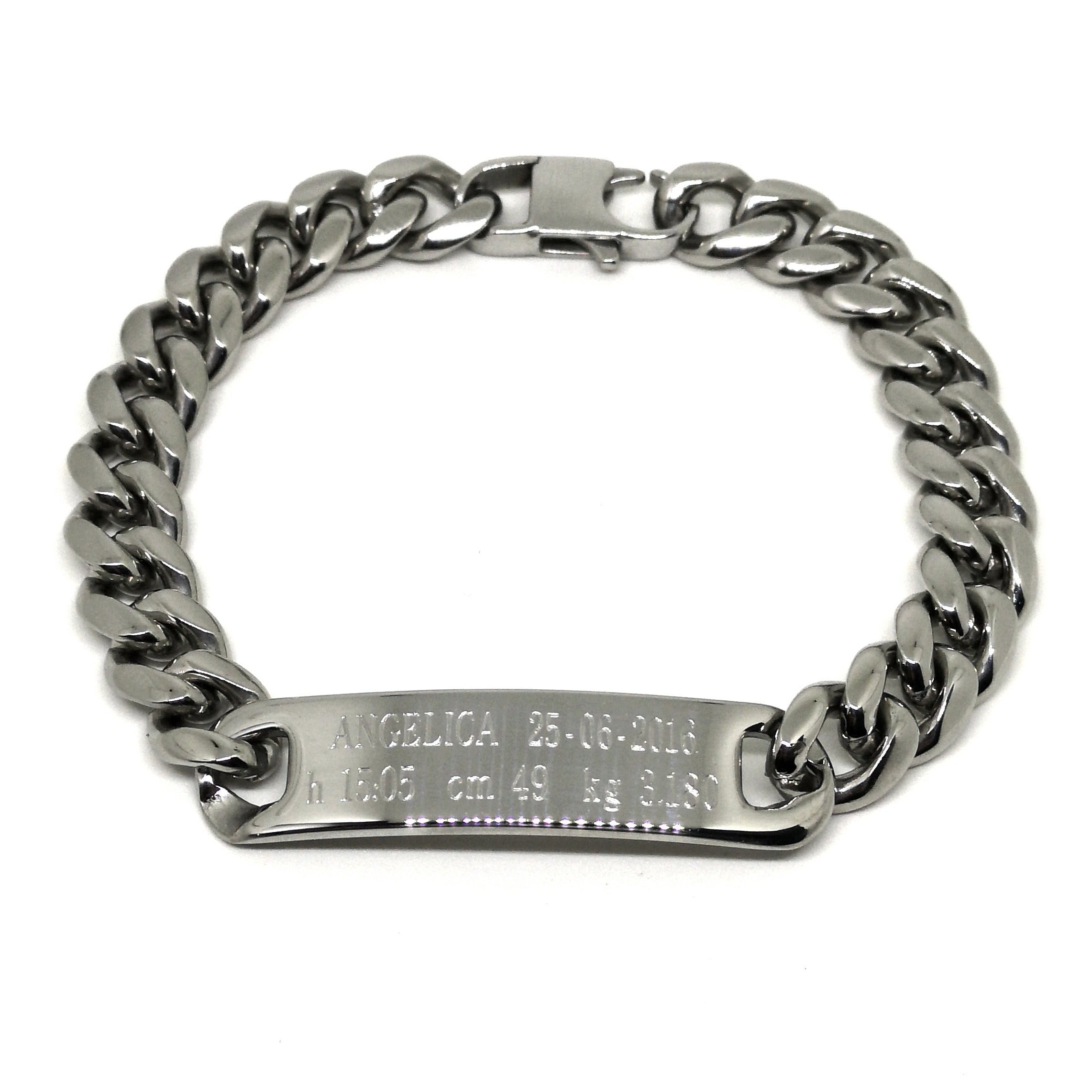 Bracciale Fortress NASCITA Acciaio