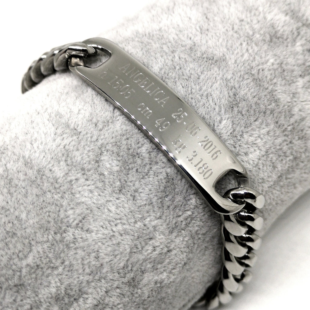 Bracciale Fortress NASCITA Acciaio