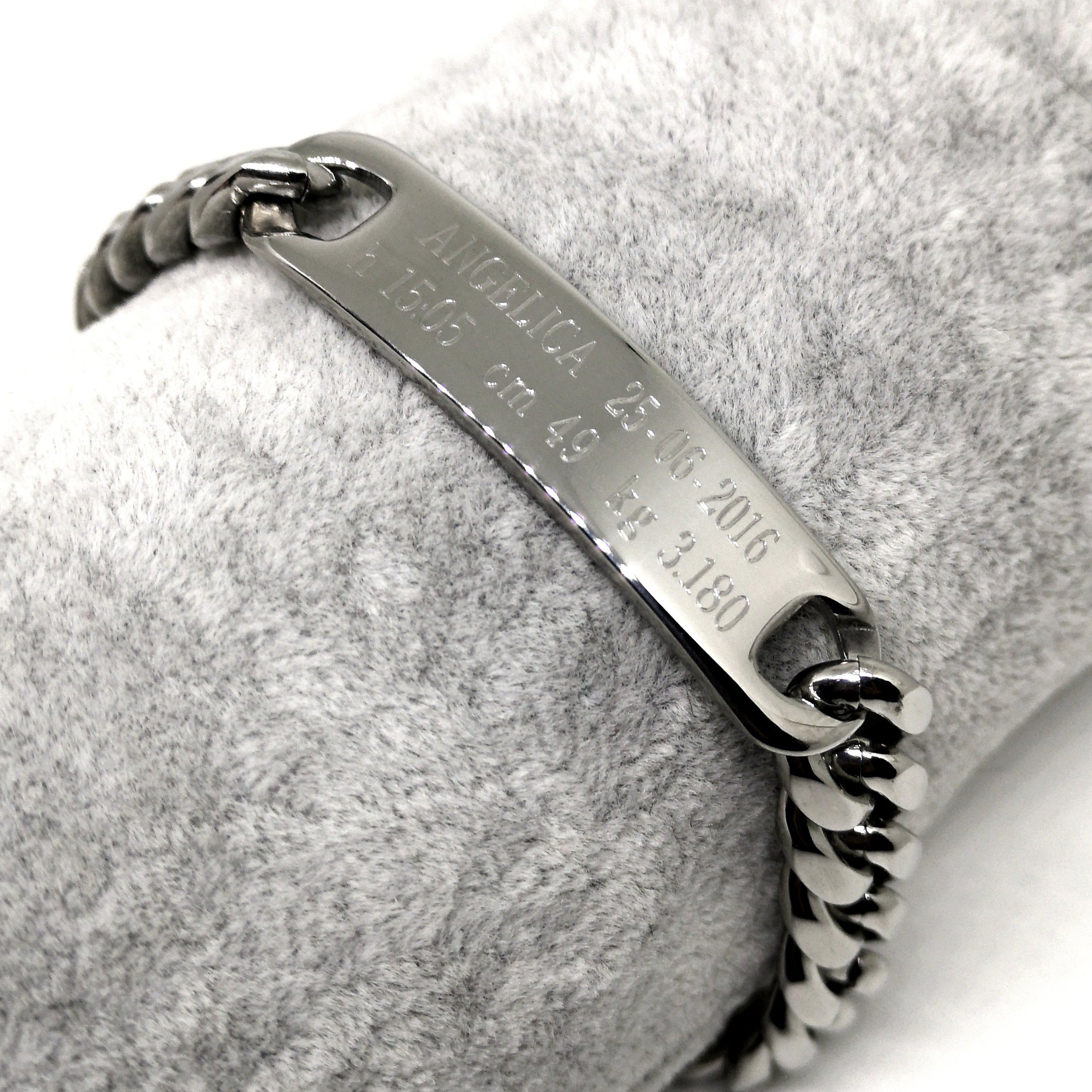 Bracciale Fortress NASCITA Acciaio