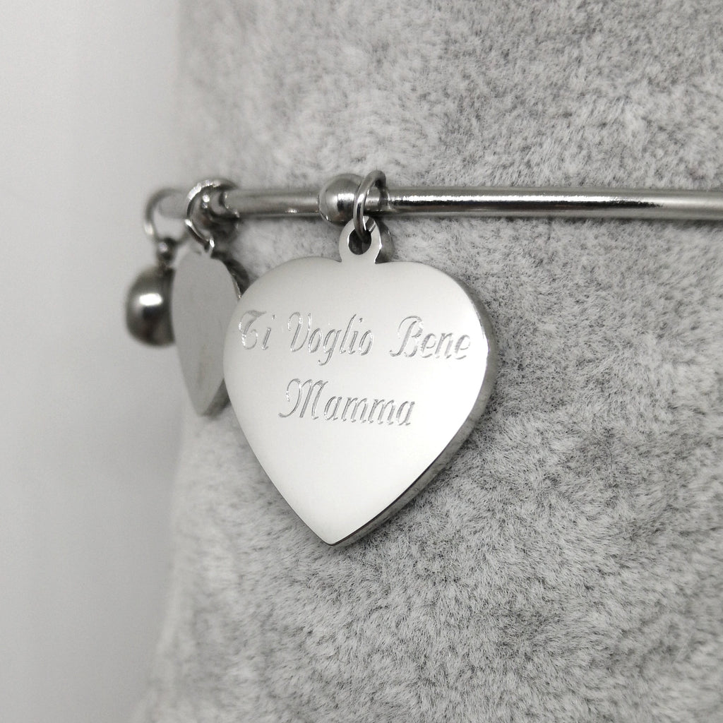 Bracciale Circle-Love Acciaio