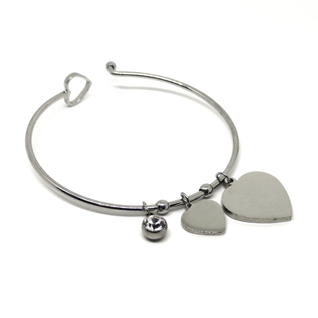 Bracciale Circle-Love Acciaio