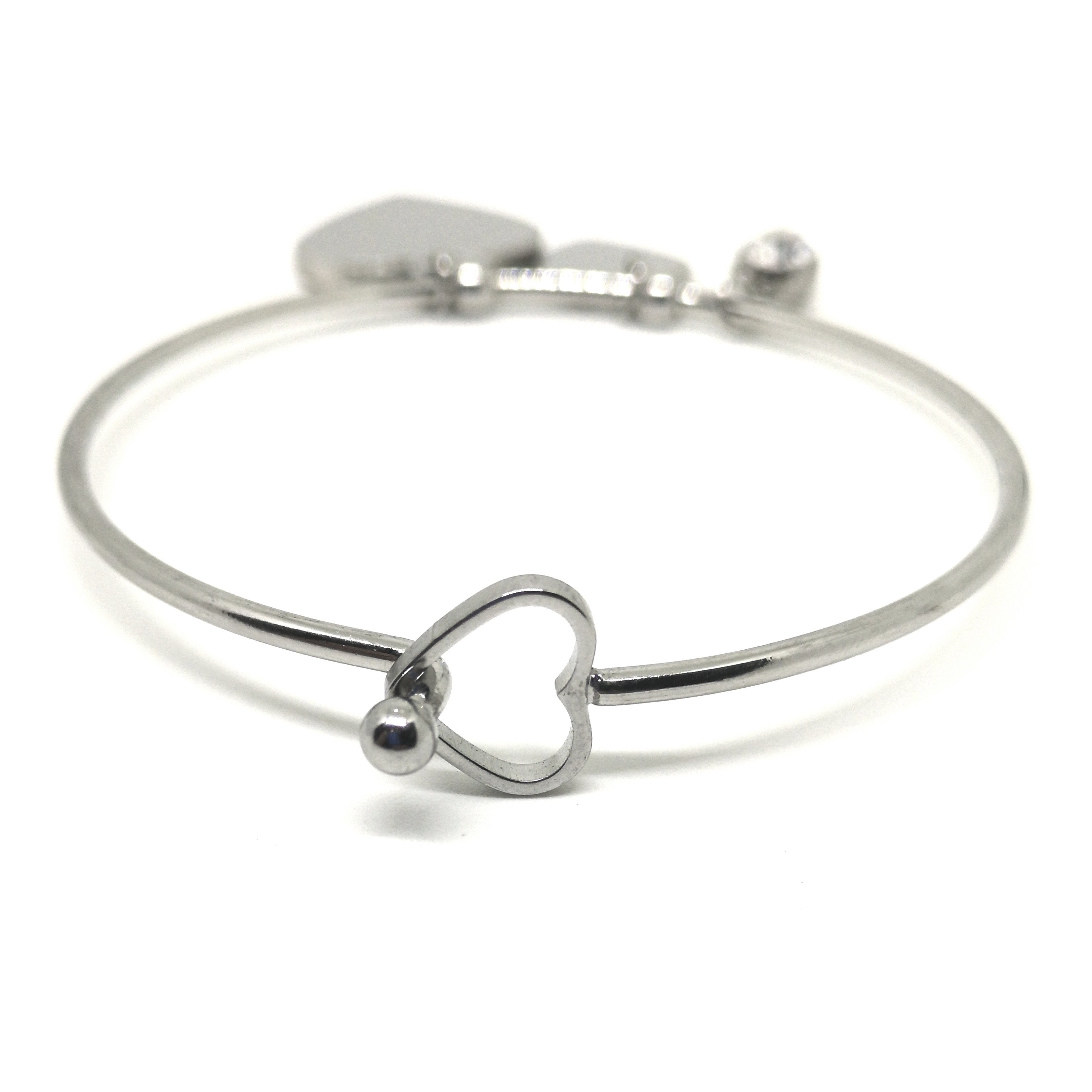 Bracciale Circle-Love Acciaio