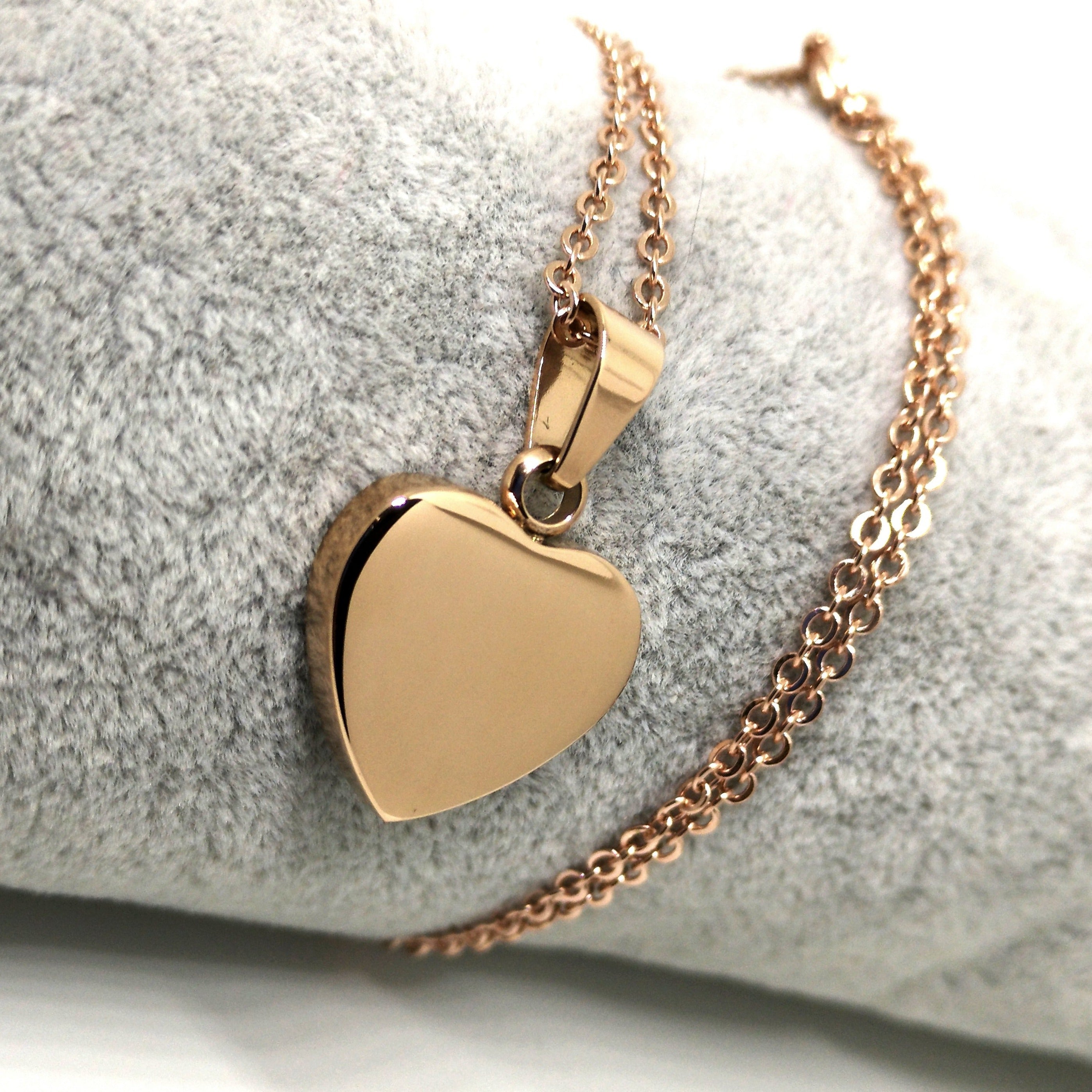 Collana Love Acciaio Silver/Rose