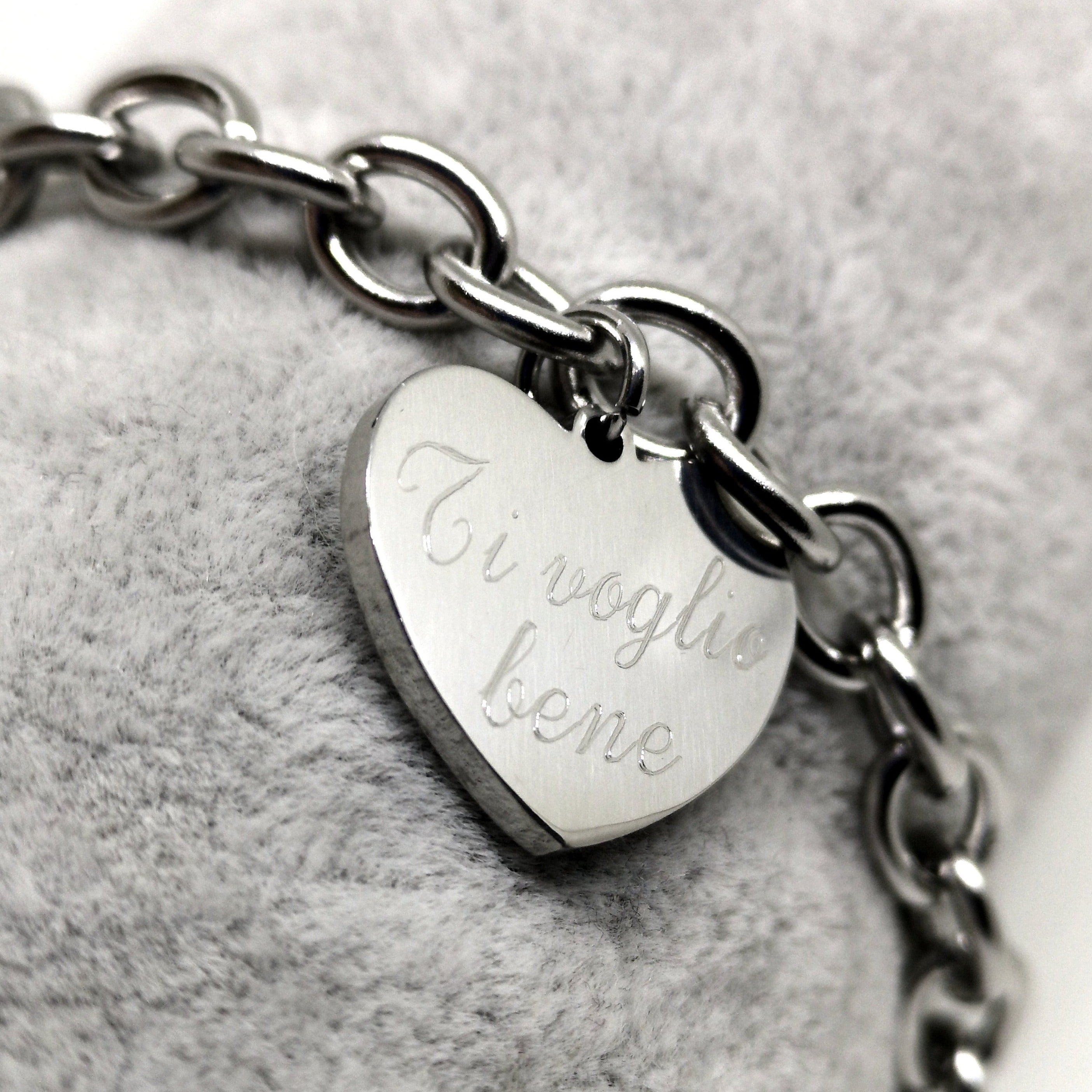 Bracciale Love-Dual Acciaio