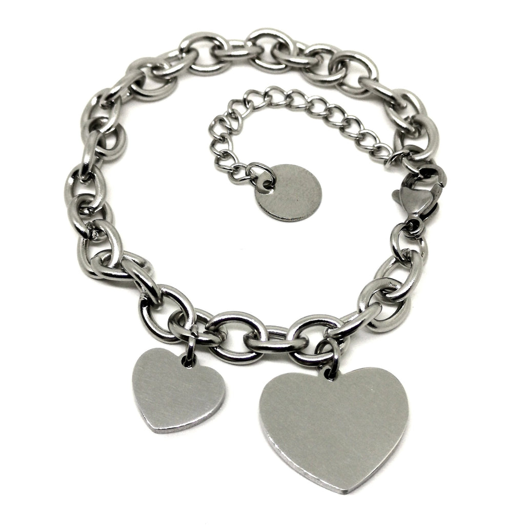 Bracciale Love-Dual Acciaio