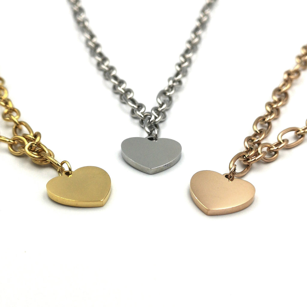 Collana Bond-Love Acciaio Silver/Gold/Rose