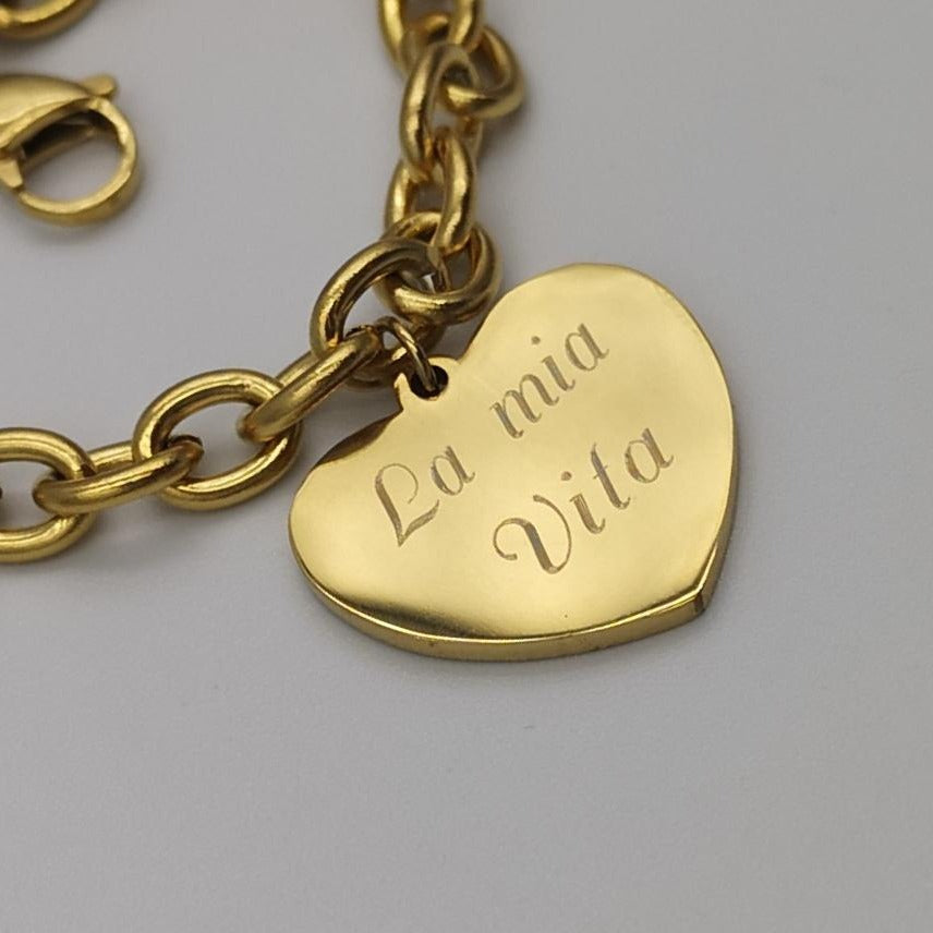 Bracciale Dual-Love NASCITA Gold Edition - da 1 a 4 Bimbi