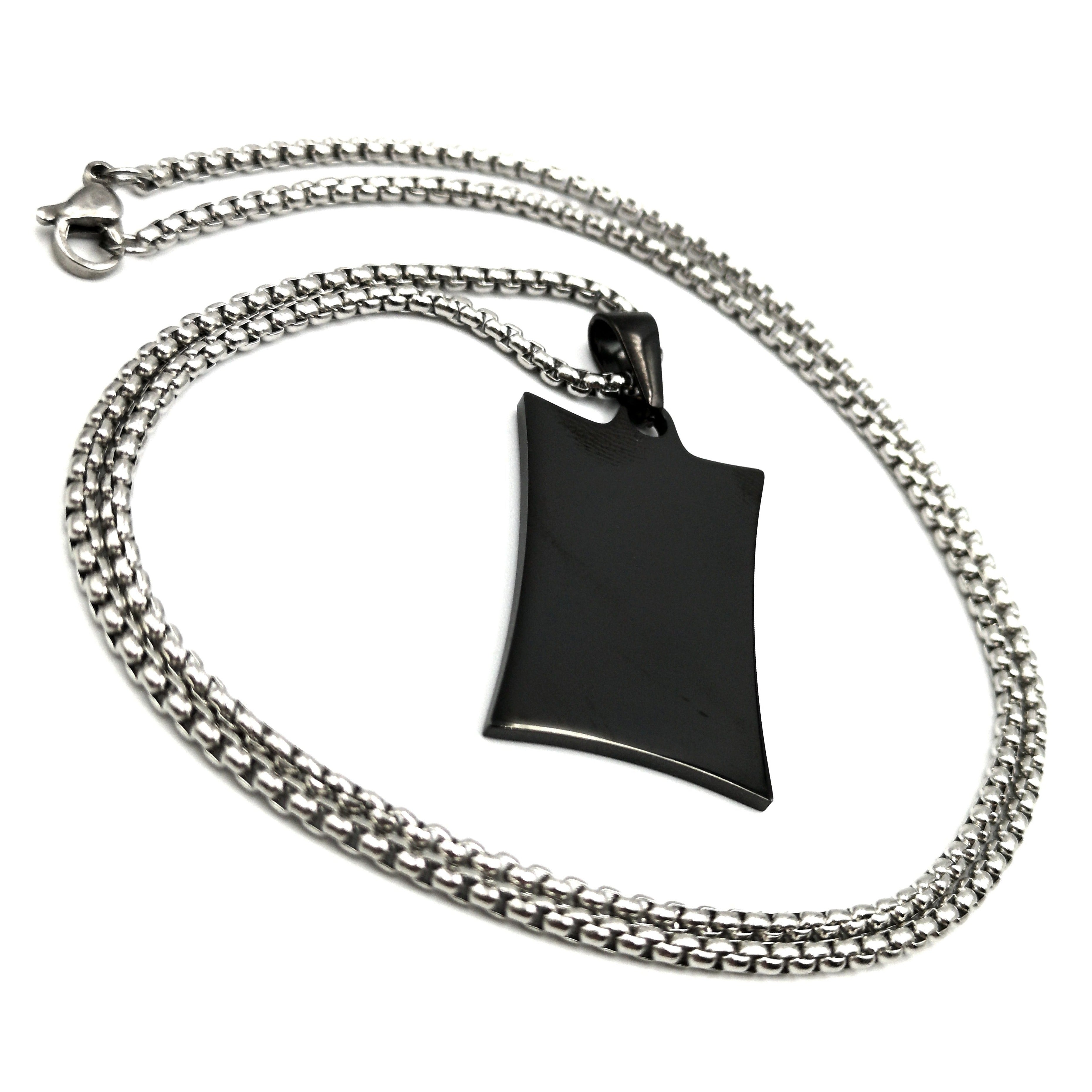 Collana Uomo/Donna Paper NASCITA Acciaio