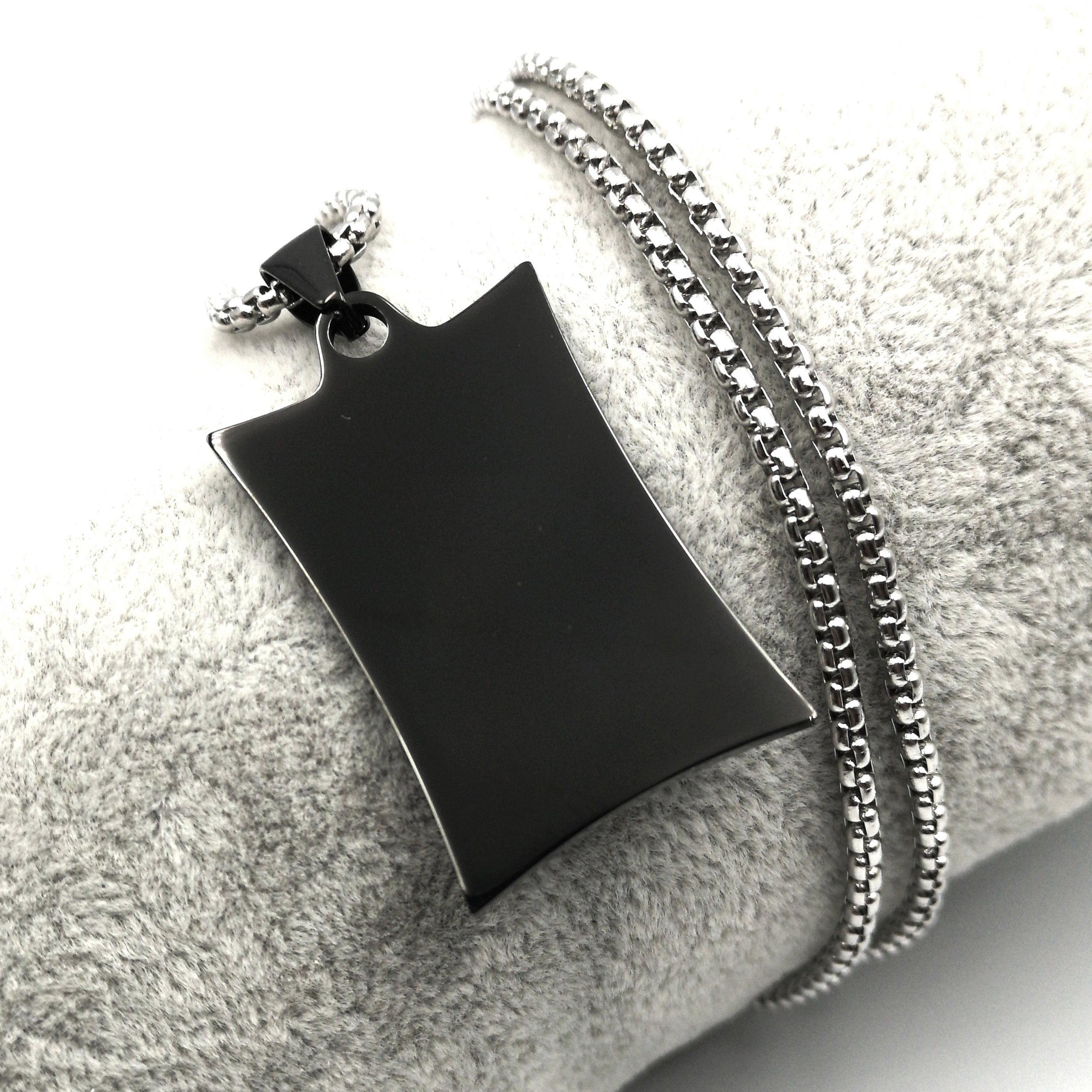 Collana Uomo/Donna Paper NASCITA Acciaio