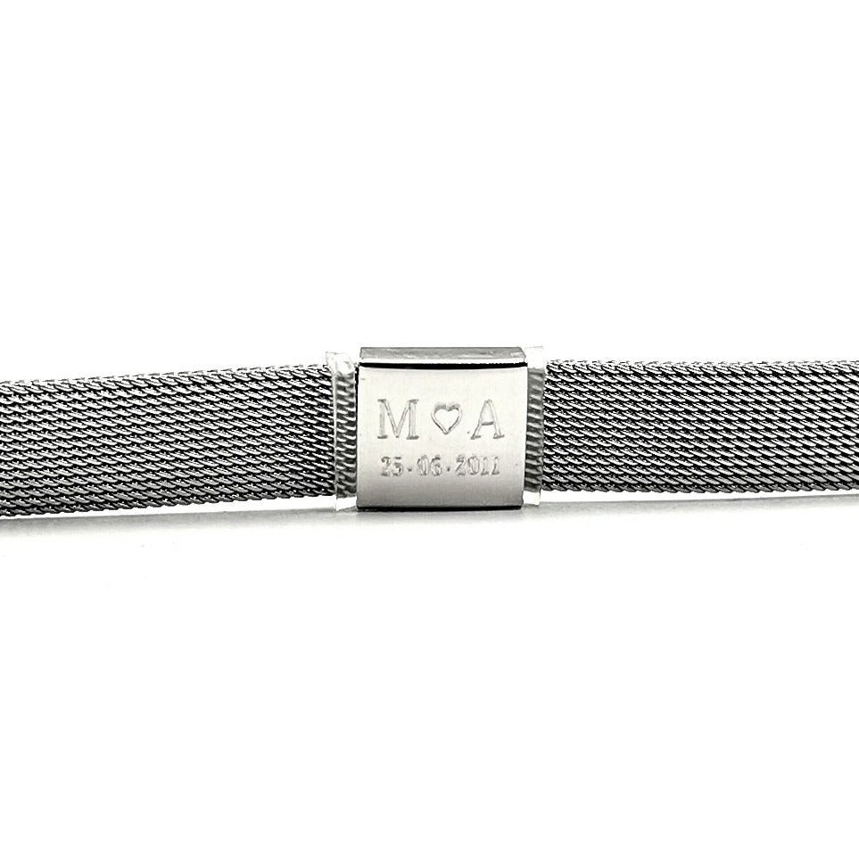 Bracciale Maglia Milano Uomo/Donna Acciaio