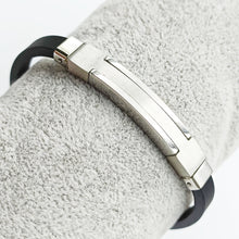 Carica l&#39;immagine nel visualizzatore di Gallery, Bracciale Acciaio Skin-Silver D
