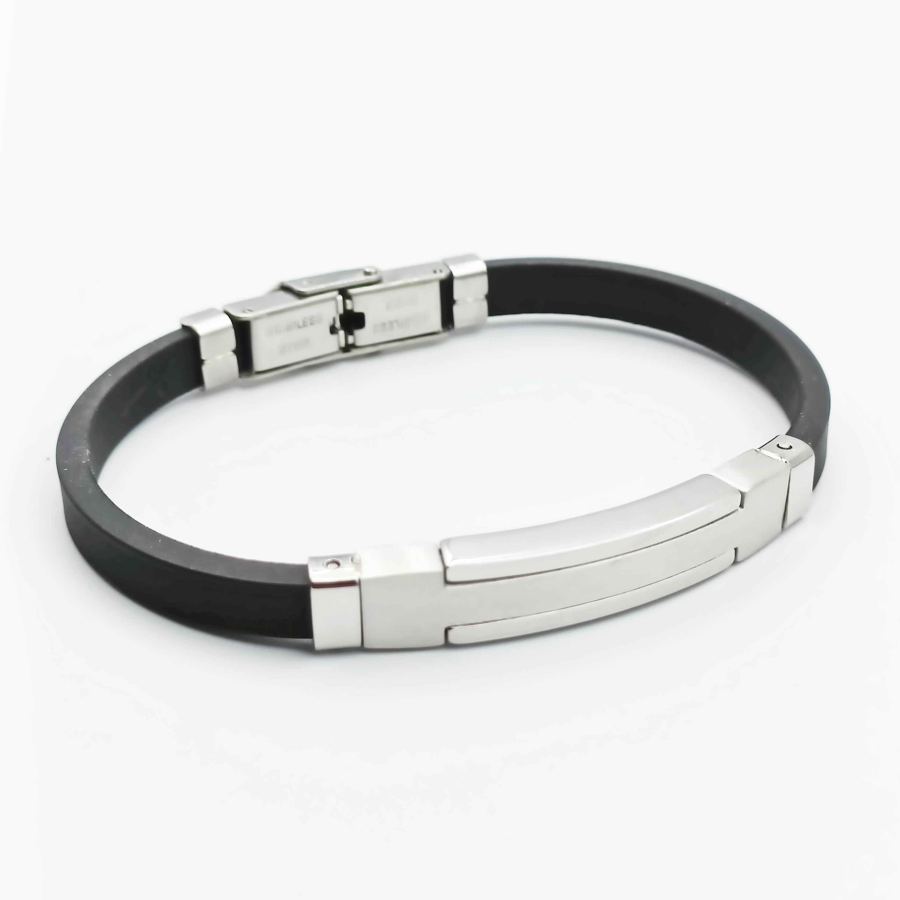 Bracciale Acciaio Skin-Silver D