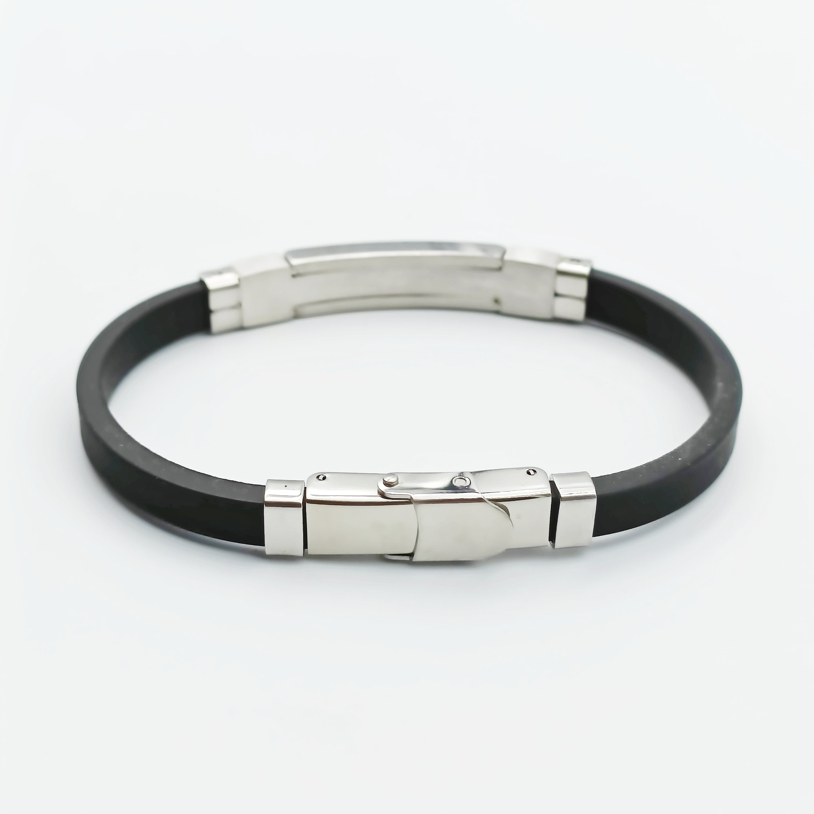 Bracciale Acciaio Skin-Silver D