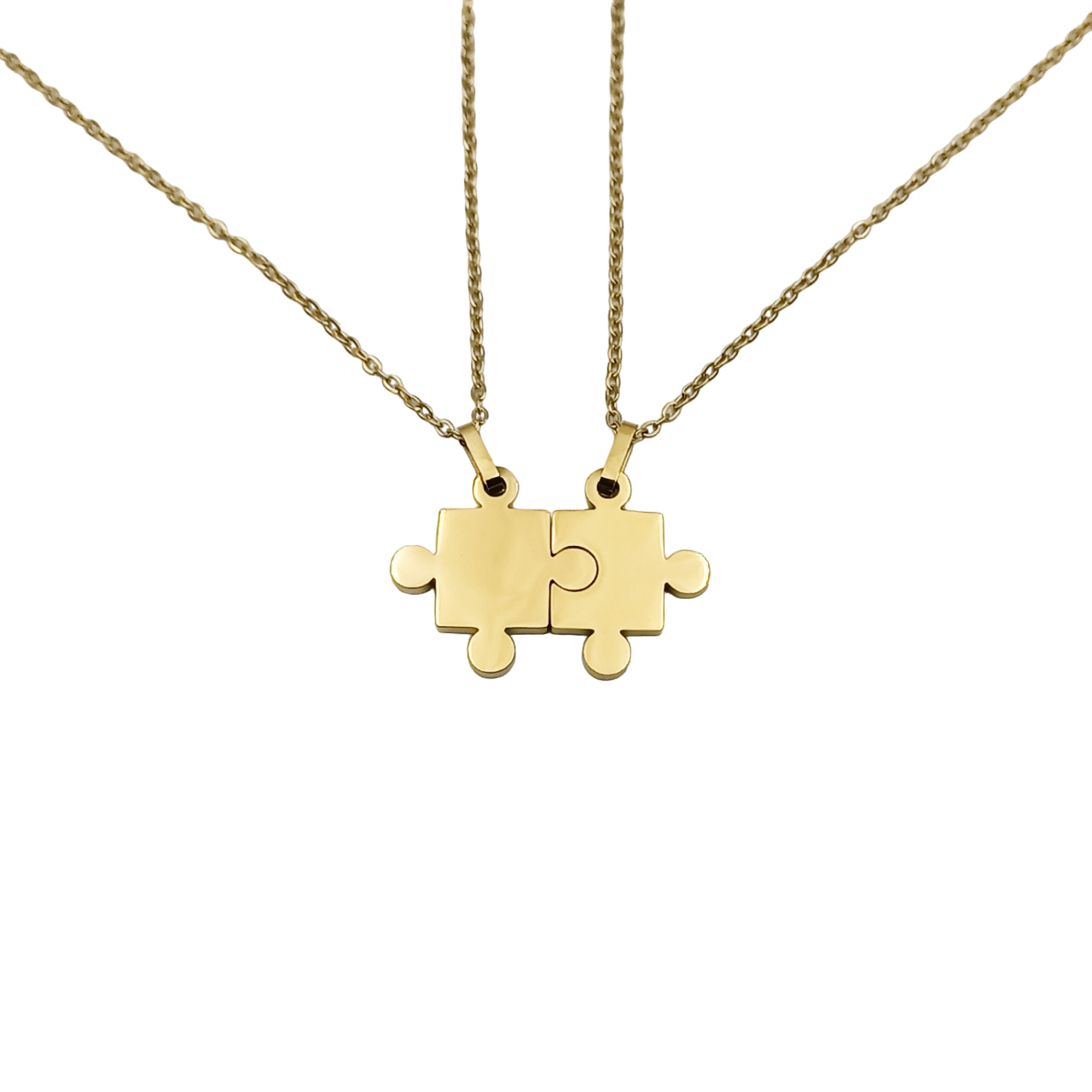 Collana Coppia Puzzle Cuore OIDEA - Regalo Amoroso In Acciaio Inox - Foto 11