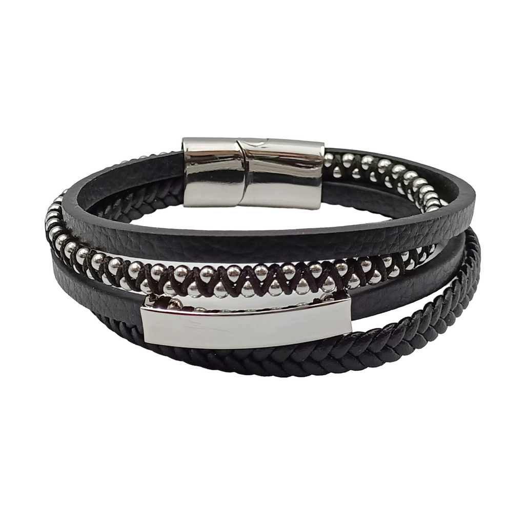 Bracciale Acciaio Skin Argento o Rame