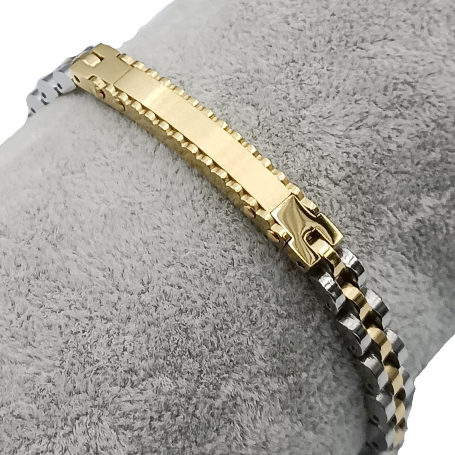 Bracciale Acciaio Elegance Limited Lucido e Oro