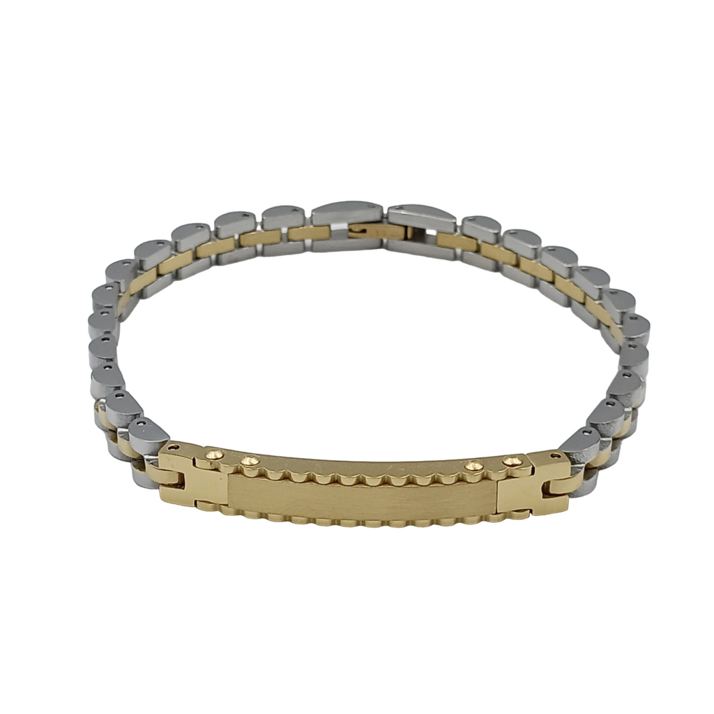 Bracciale Acciaio Elegance Limited Lucido e Oro