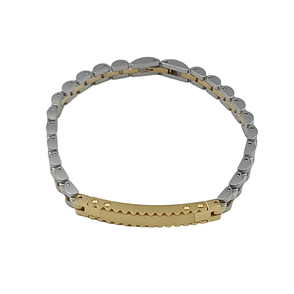 Bracciale Acciaio Elegance Limited Lucido e Oro