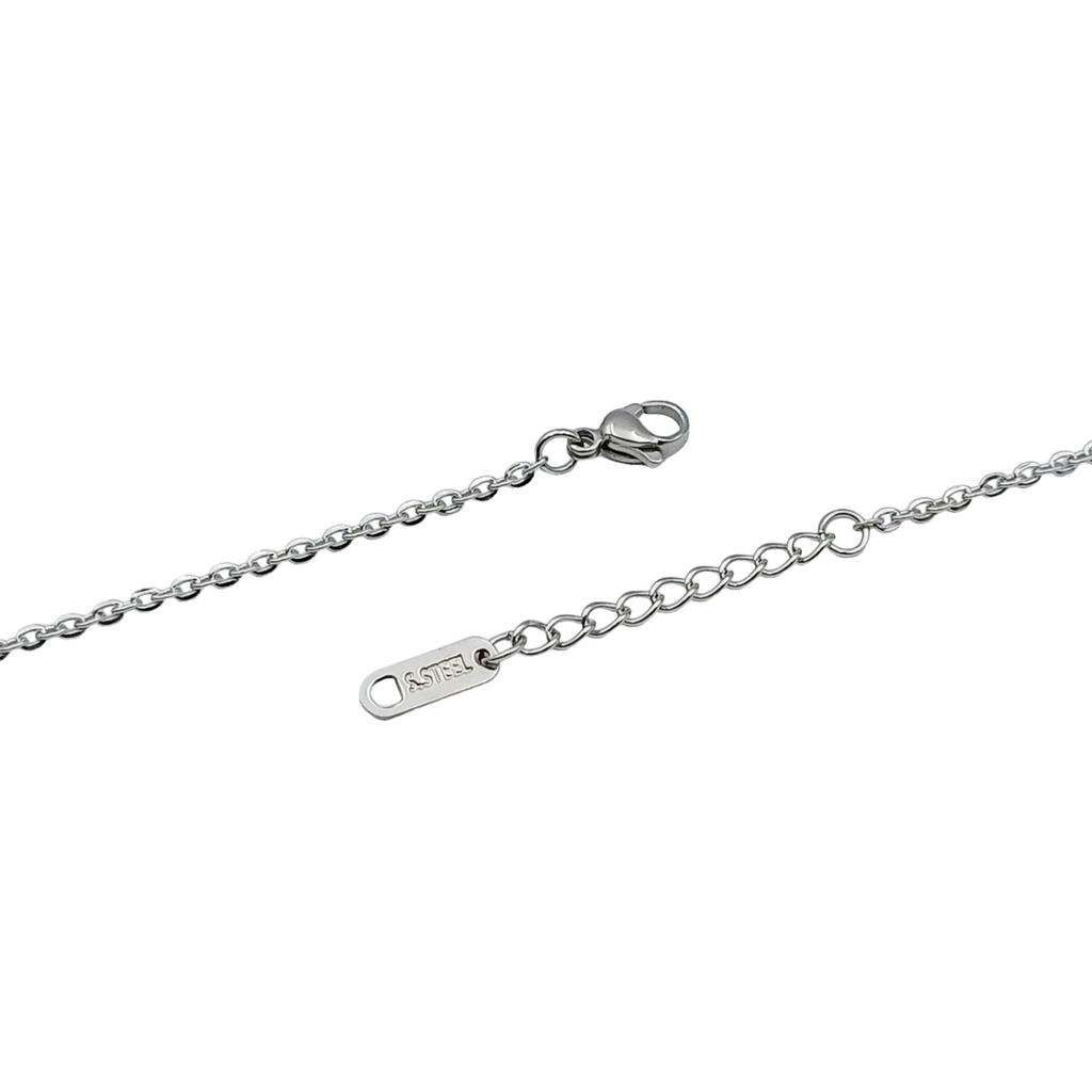 Collana Sole Acciaio con Incisione