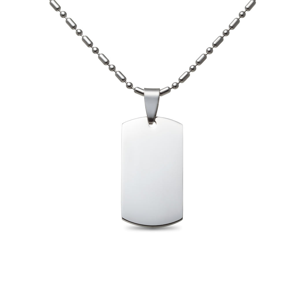 Kleine ID-Tag-Halskette