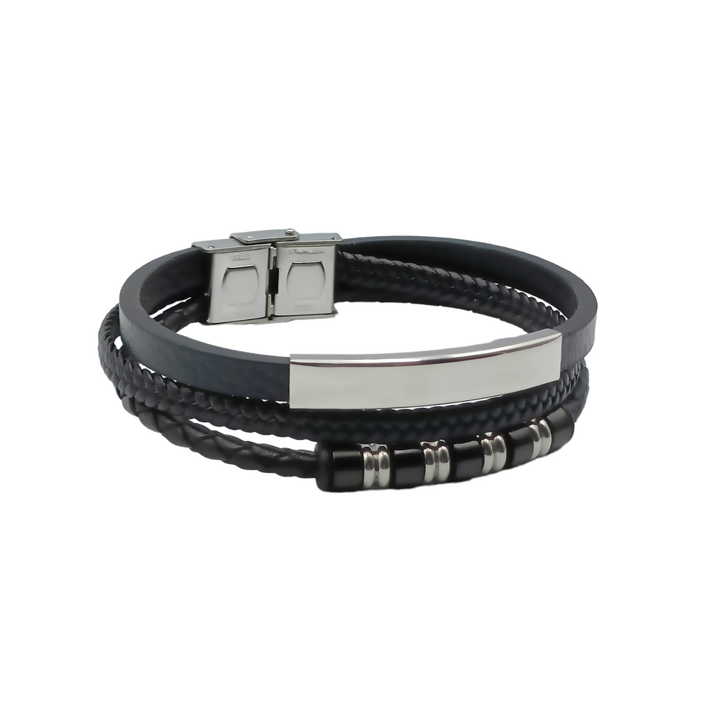 Bracciale Acciaio Skin Mesh incisione personalizzata